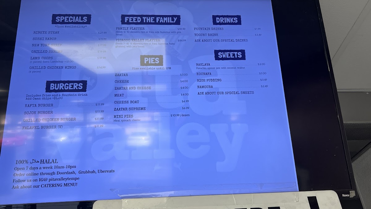 Pita Valley Menu - Image 4
